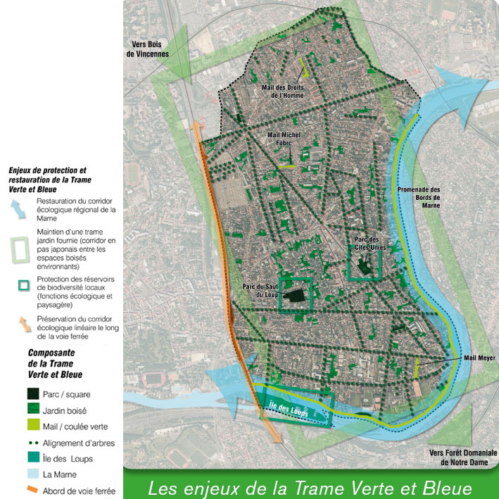 plan de le perreux sur marne