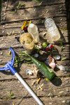 photo de ramassage de déchets