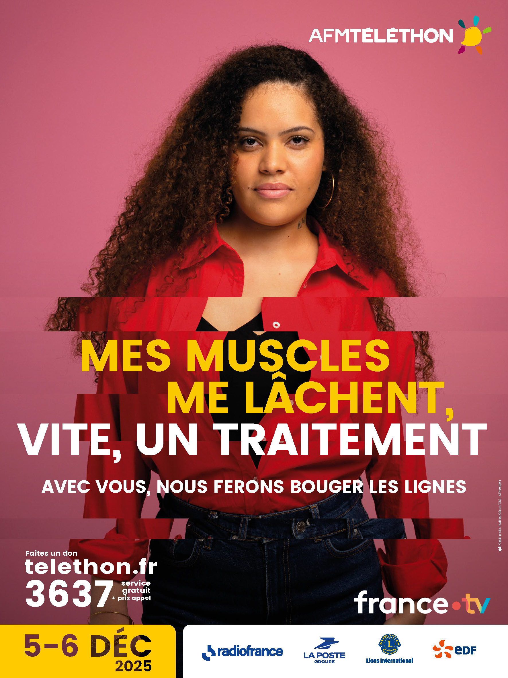 affiche du téléthon 2025 
