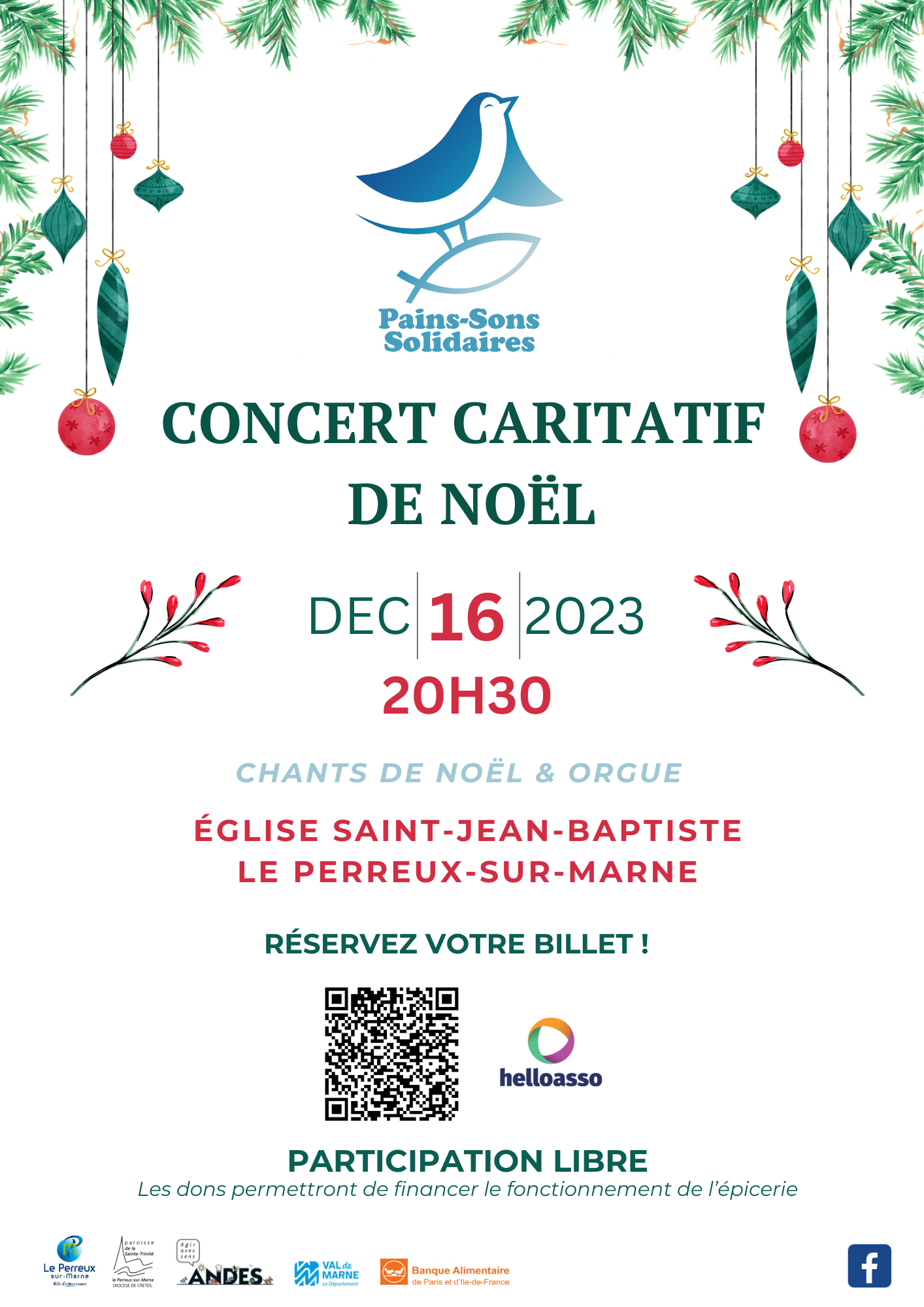 affiche du concert