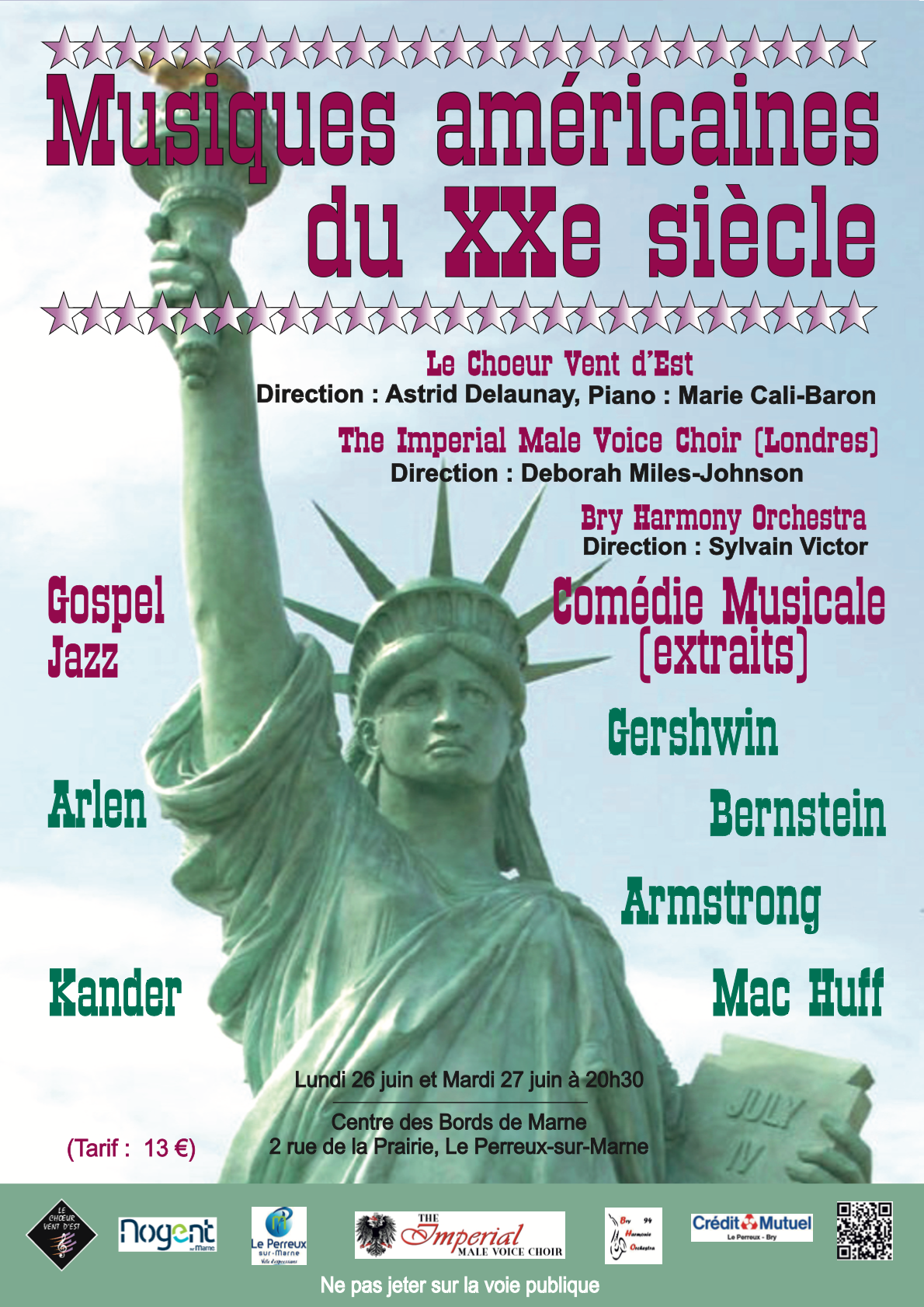 affiche du concert