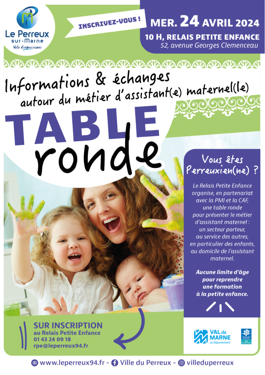 affiche de la table ronde