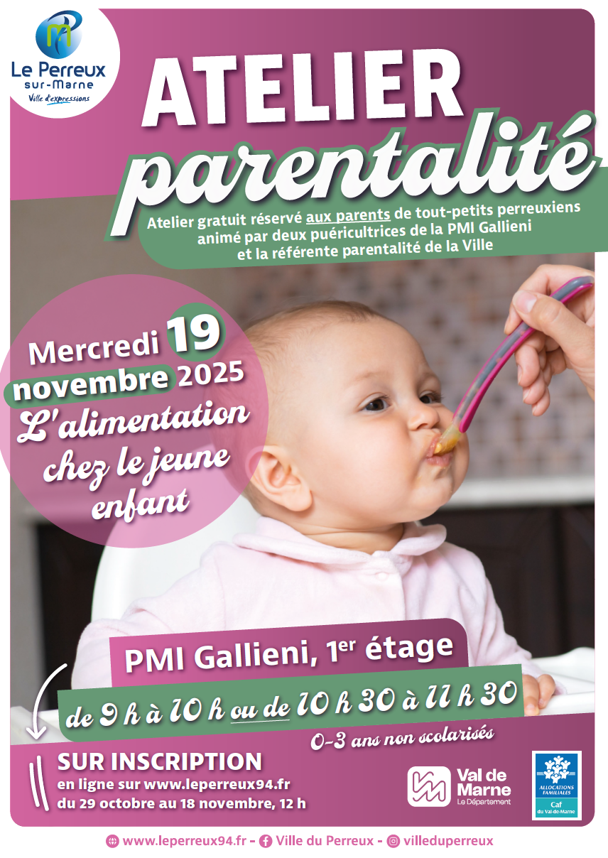 affiche de l'atelier du 19 novembre 2025