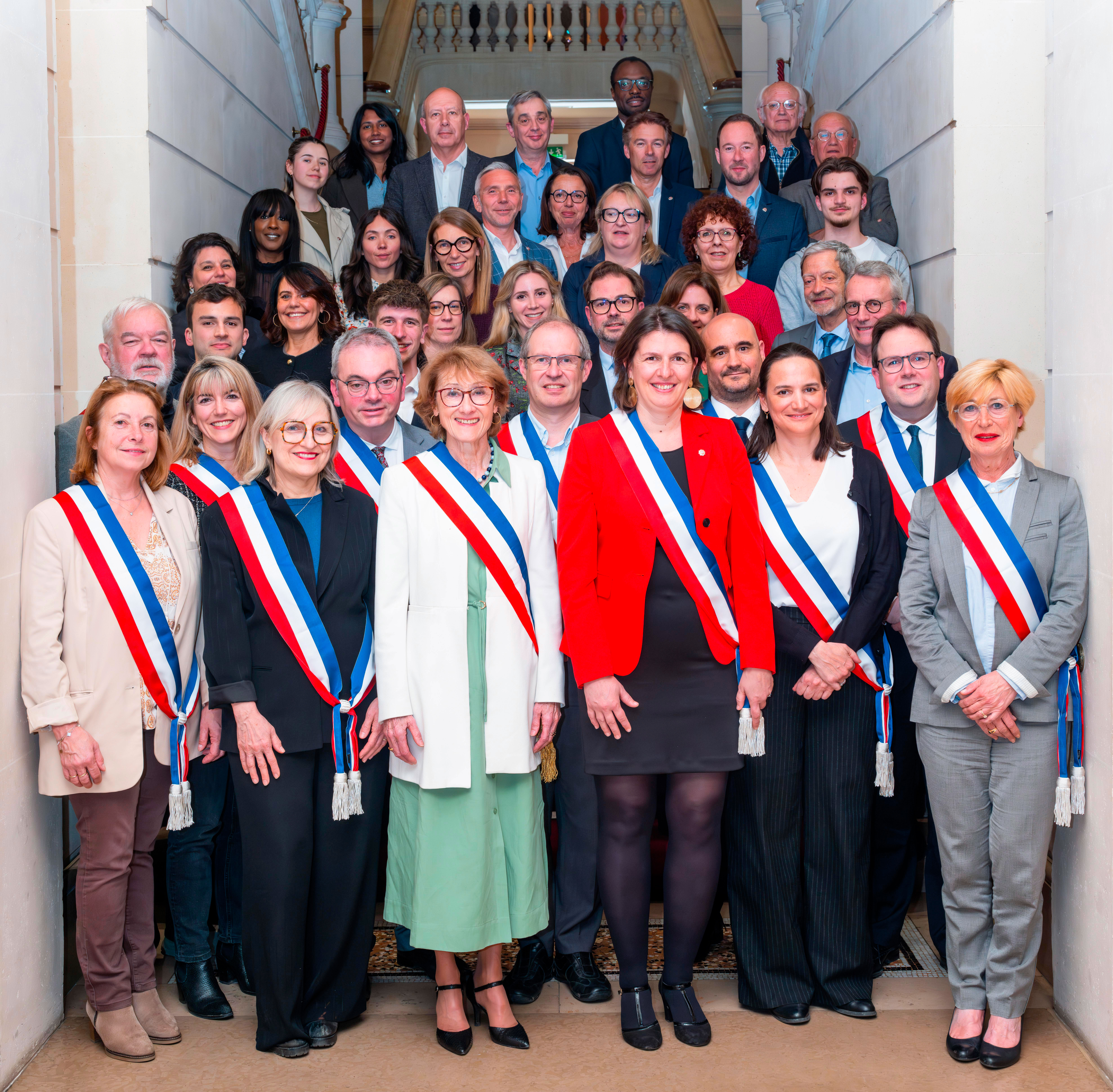 Photo de groupe du Conseil municipal