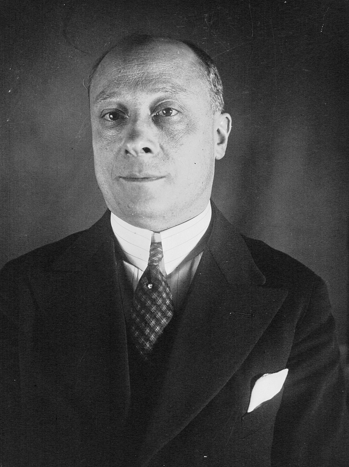 Photographie de Marc Rucart en 1933