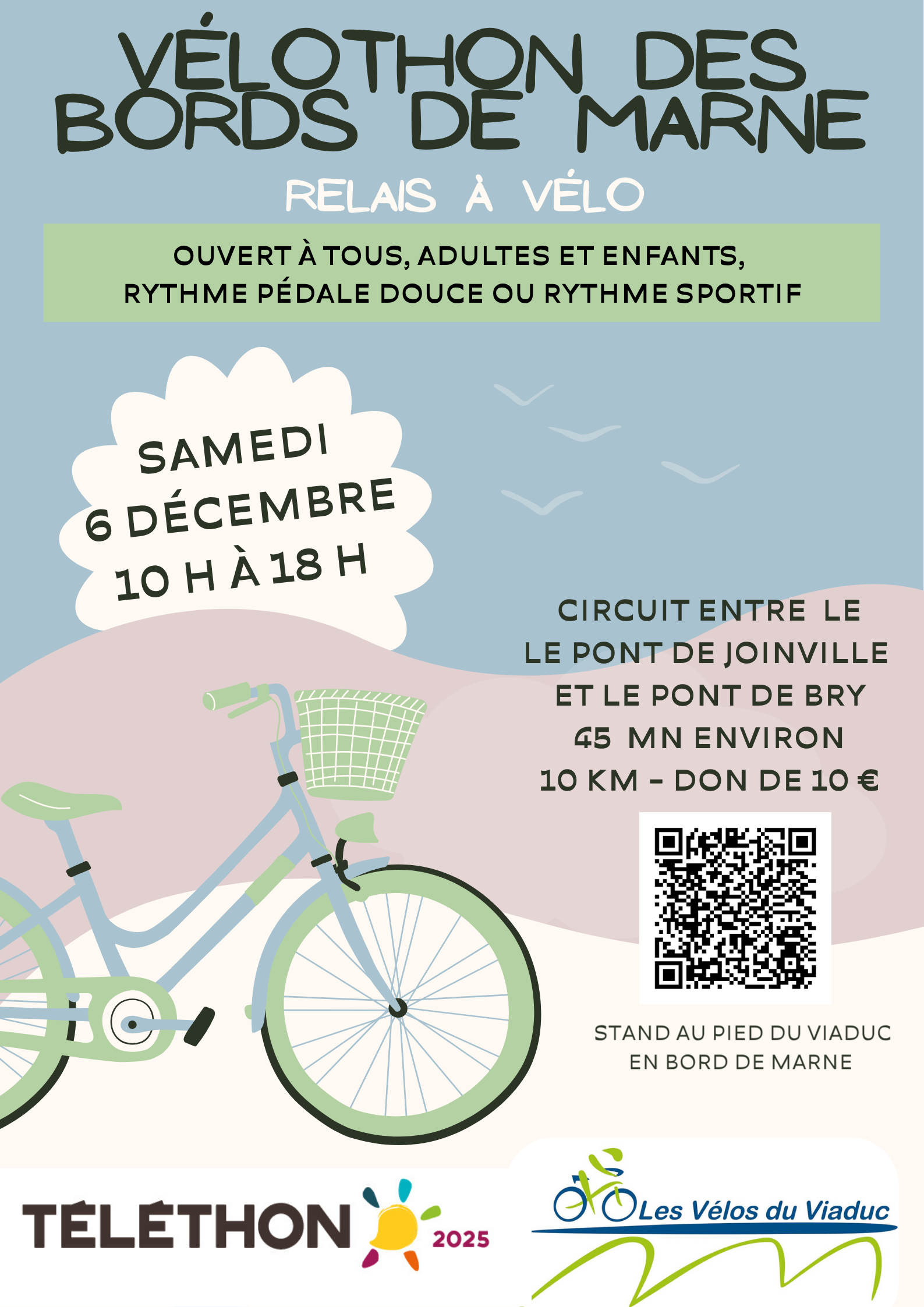 affiche du vélothon