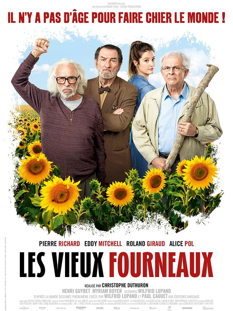 affiche du film les vieux fourneaux
