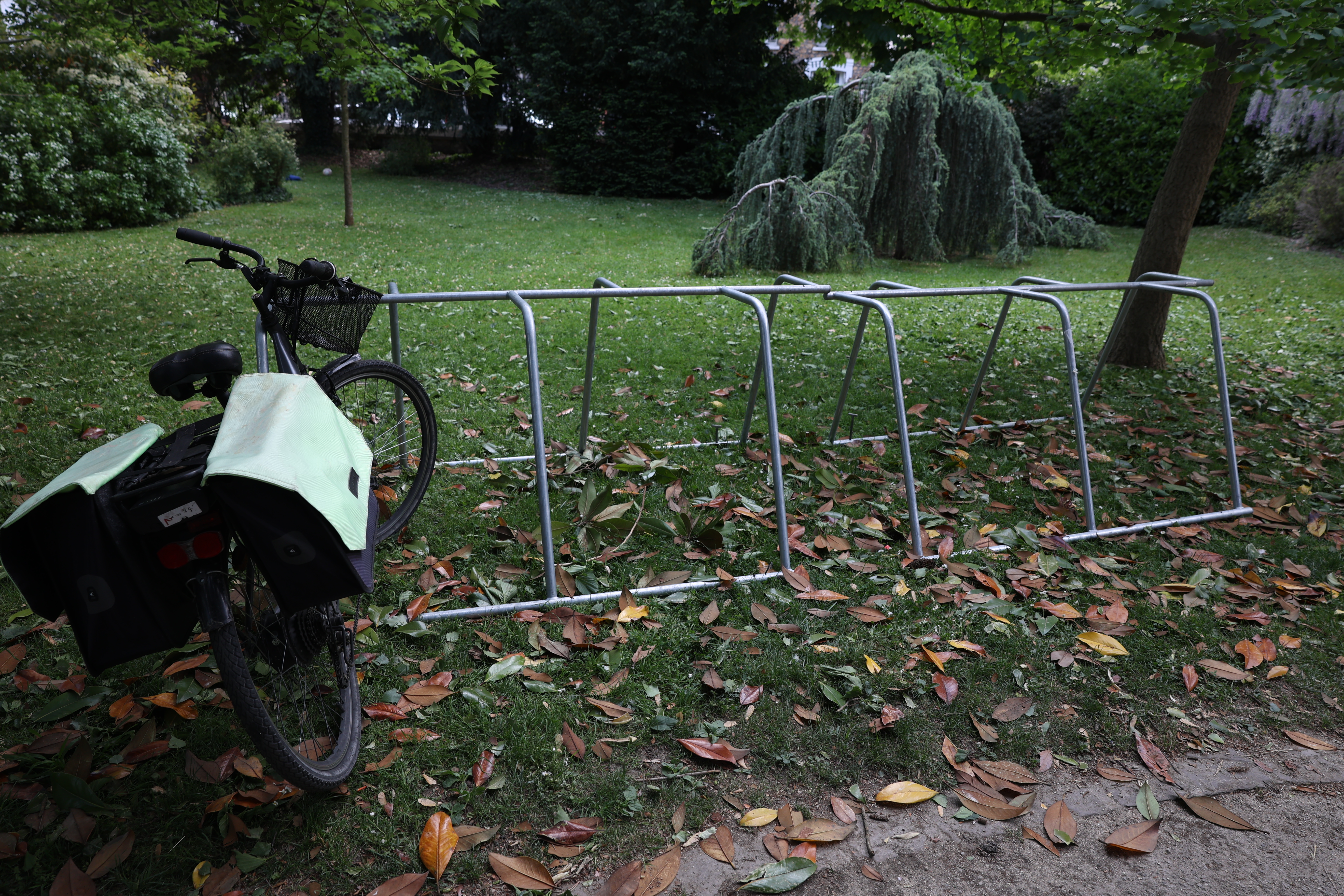 racks a vélos lors du week-end nature 2025