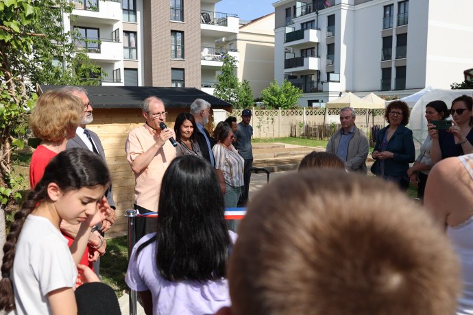 Inauguration Potager Germaine Sablon