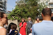 Inauguration Potager Germaine Sablon