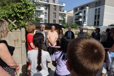 Inauguration Potager Germaine Sablon