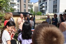 Inauguration Potager Germaine Sablon