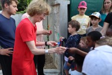 Inauguration Potager Germaine Sablon