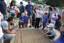 Inauguration Potager Germaine Sablon