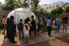 Inauguration Potager Germaine Sablon