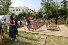 Inauguration Potager Germaine Sablon