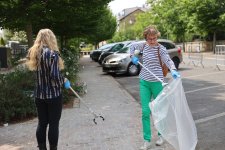 Photo de ramassage de déchets