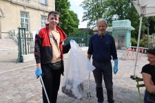 Photo de ramassage de déchets