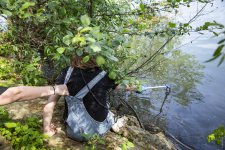 photo de ramassage de déchets